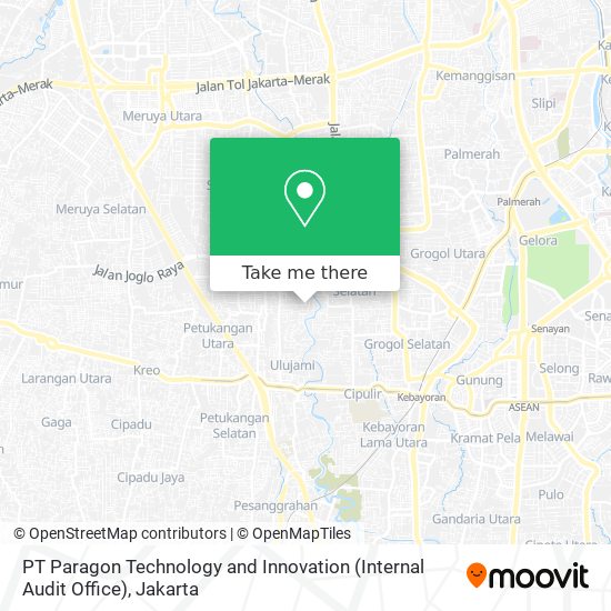 PT Paragon Technology and Innovation (Internal Audit Office) map