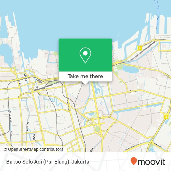 Bakso Solo Adi (Psr Elang) map