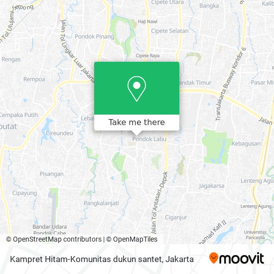 Kampret Hitam-Komunitas dukun santet map