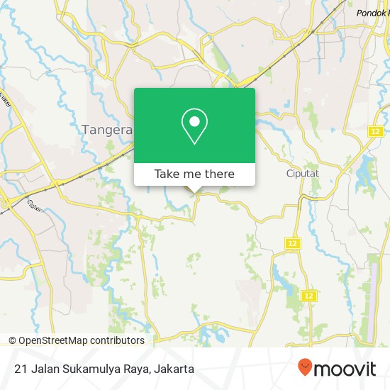 21 Jalan Sukamulya Raya map