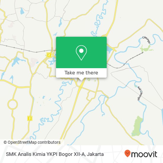 SMK Analis Kimia YKPI Bogor XII-A map