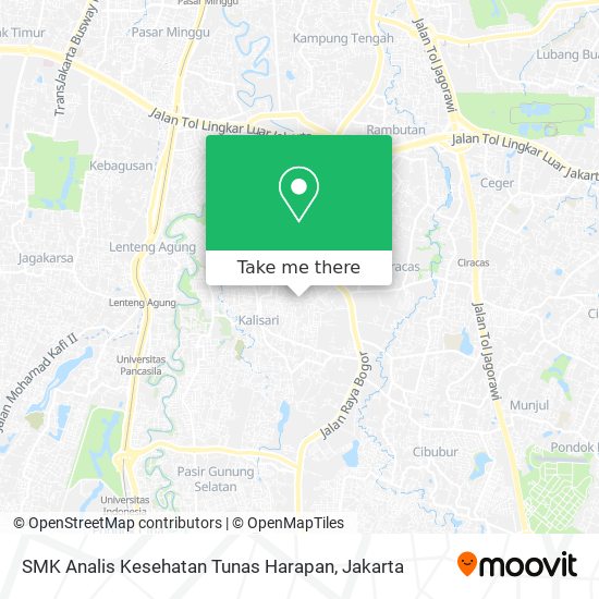 SMK Analis Kesehatan Tunas Harapan map