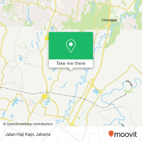 Jalan Haji Kapi map