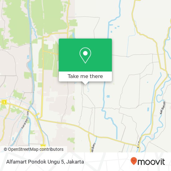 Alfamart Pondok Ungu 5 map