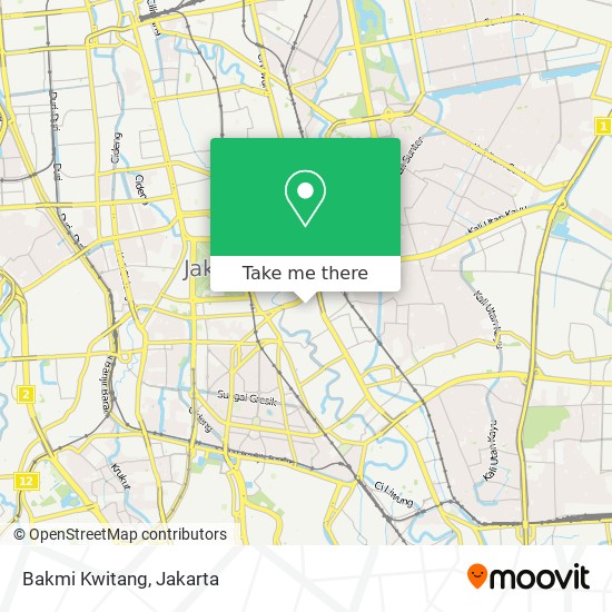 Bakmi Kwitang map