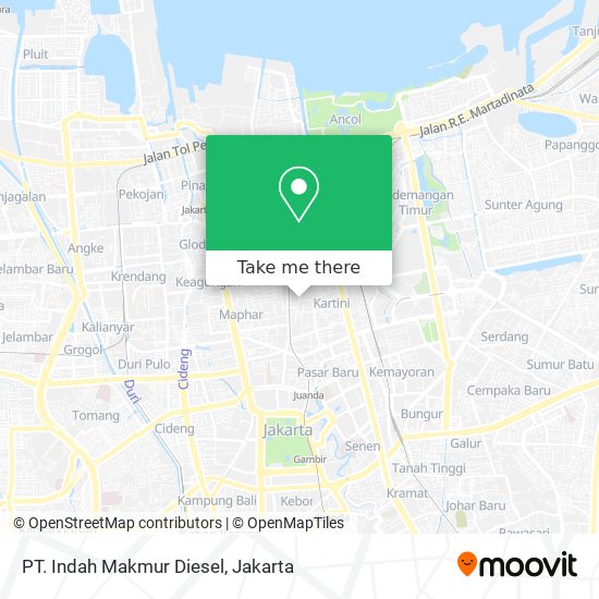 PT. Indah Makmur Diesel map