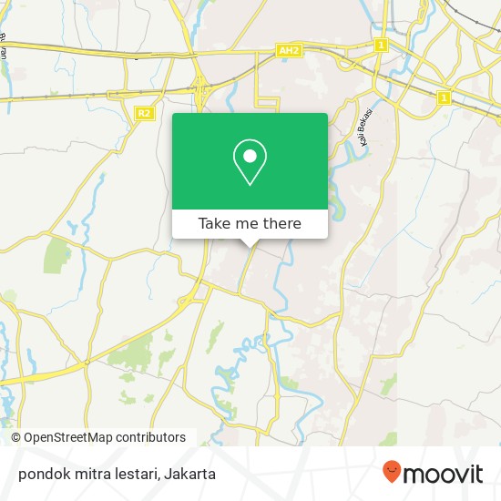 pondok mitra lestari map