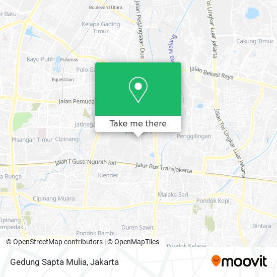 Gedung Sapta Mulia map