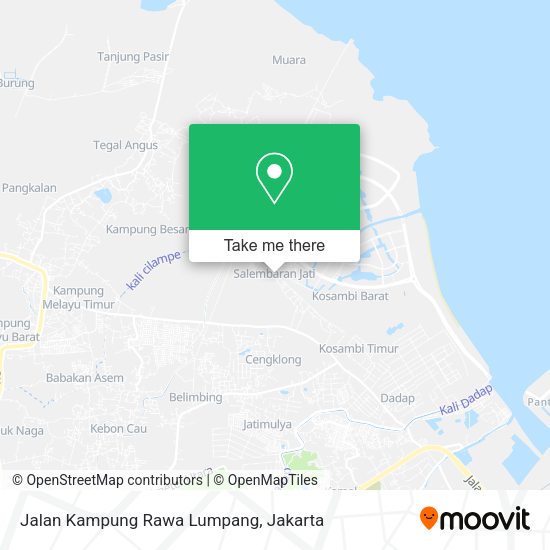Jalan Kampung Rawa Lumpang map