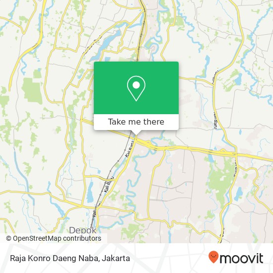 Raja Konro Daeng Naba map