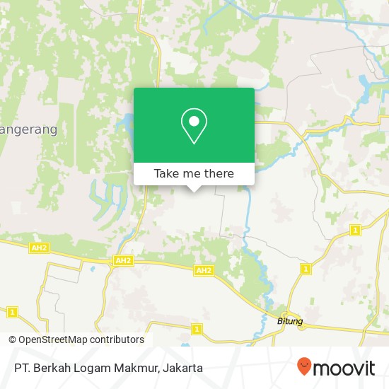 PT. Berkah Logam Makmur map