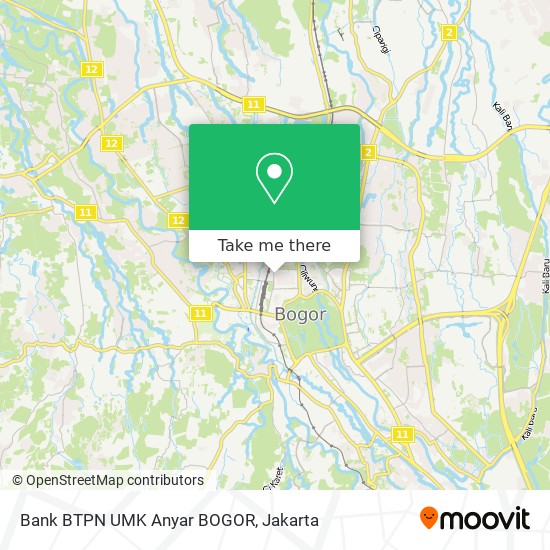 Bank BTPN UMK Anyar BOGOR map