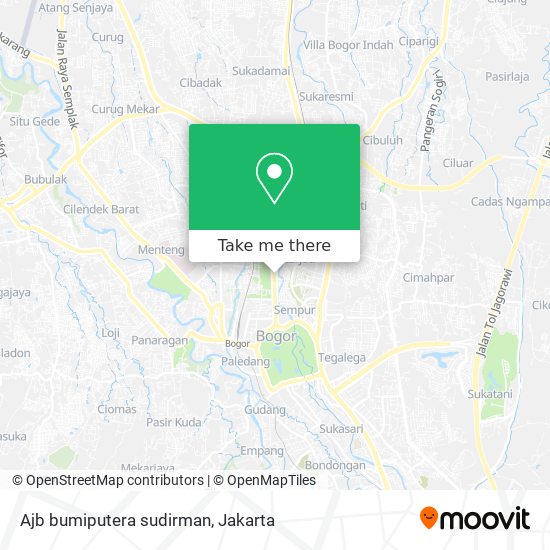 Ajb bumiputera sudirman map