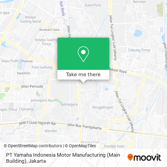 PT Yamaha Indonesia Motor Manufacturing (Main Building) map