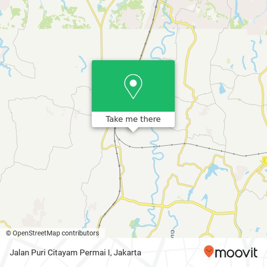 Jalan Puri Citayam Permai I map