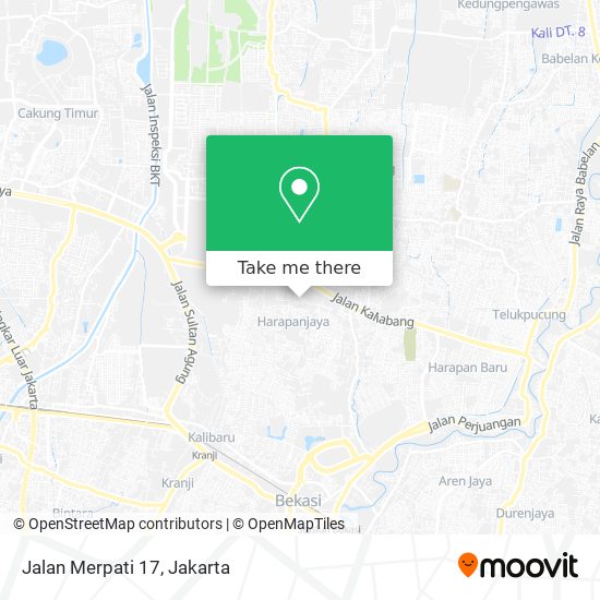 Jalan Merpati 17 map