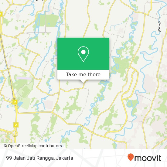 99 Jalan Jati Rangga map