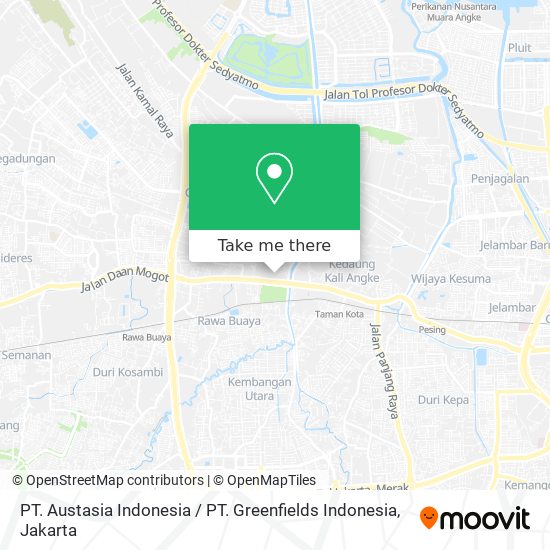 PT. Austasia Indonesia / PT. Greenfields Indonesia map