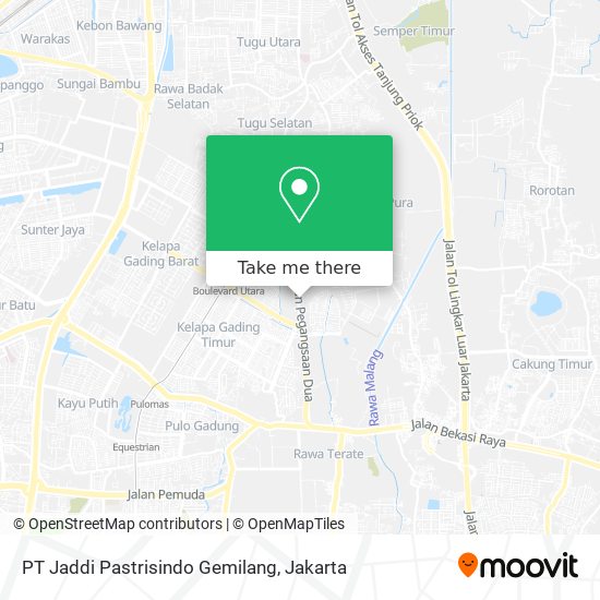PT Jaddi Pastrisindo Gemilang map