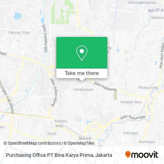 Purchasing Office PT Bina Karya Prima map