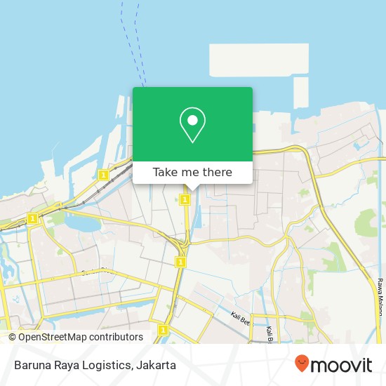 Baruna Raya Logistics map