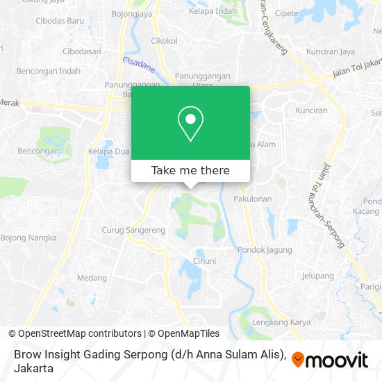 Brow Insight Gading Serpong (d / h Anna Sulam Alis) map