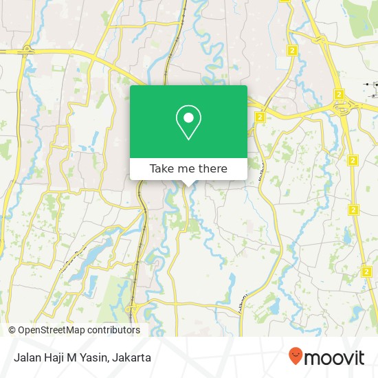 Jalan Haji M Yasin map