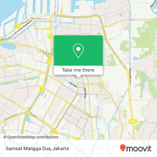 Samsat Mangga Dua map