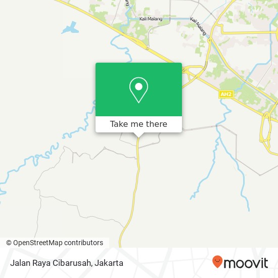 Jalan Raya Cibarusah map