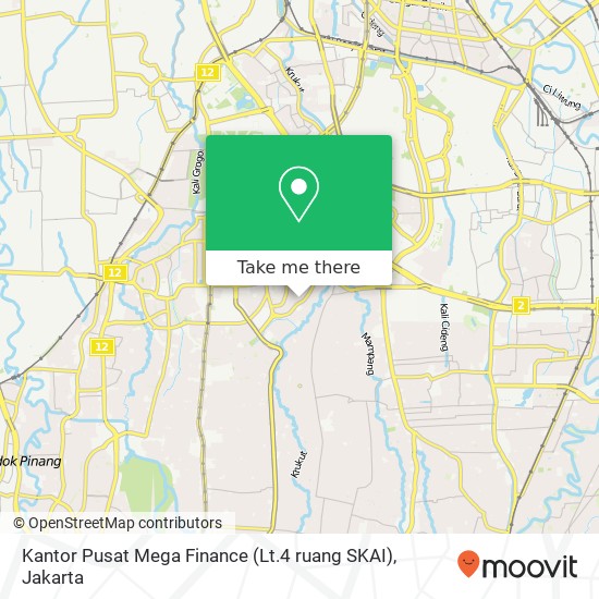 Kantor Pusat Mega Finance (Lt.4 ruang SKAI) map