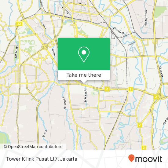 Tower K-link Pusat Lt7 map