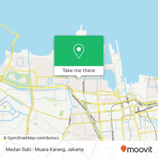 Medan Suki - Muara Karang map