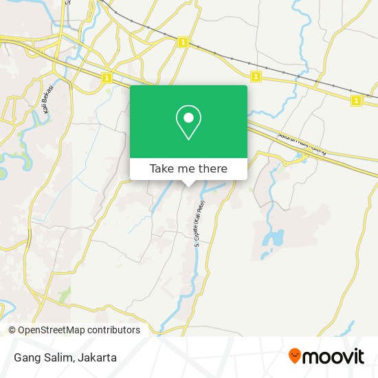 Gang Salim map