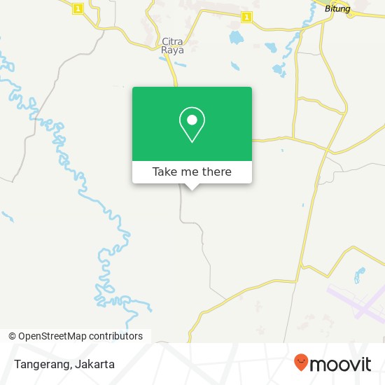 Tangerang map