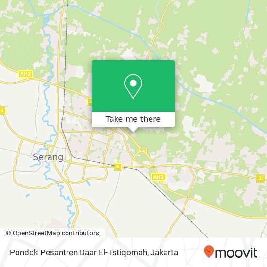 Pondok Pesantren Daar El- Istiqomah map