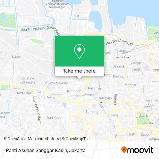 Panti Asuhan Sanggar Kasih map