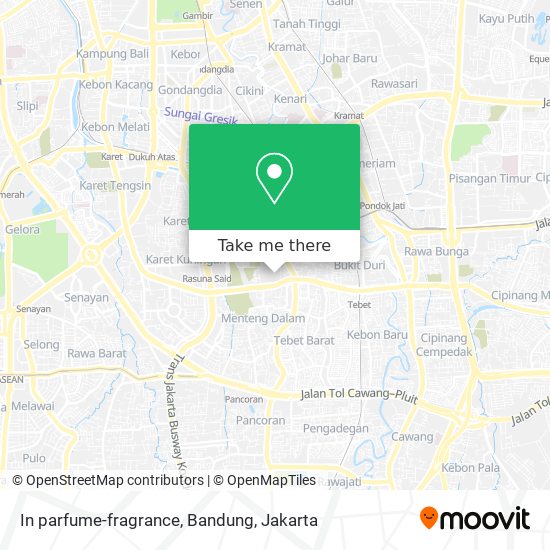 In parfume-fragrance, Bandung map