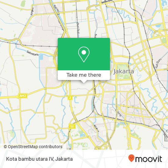 Kota bambu utara IV map