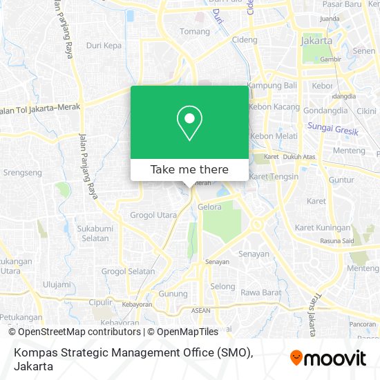 Kompas Strategic Management Office (SMO) map