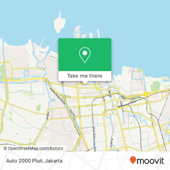 Auto 2000 Pluit map