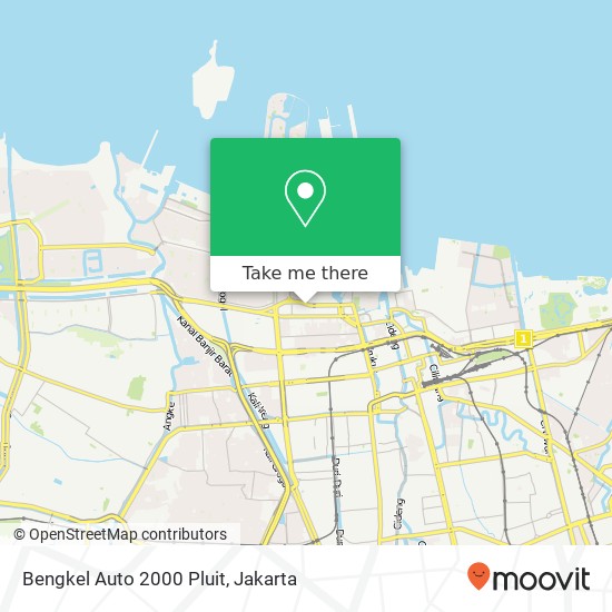 Bengkel  Auto 2000 Pluit map