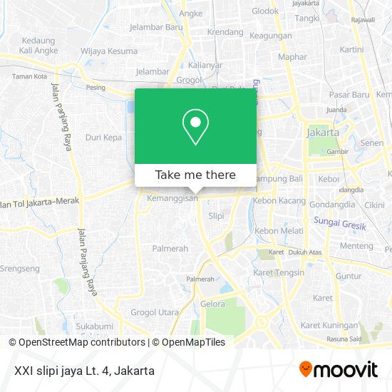 XXI slipi jaya Lt. 4 map