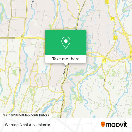 Warung Nasi Alo map