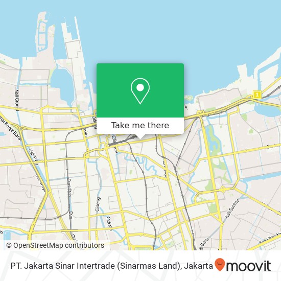 PT. Jakarta Sinar Intertrade (Sinarmas Land) map