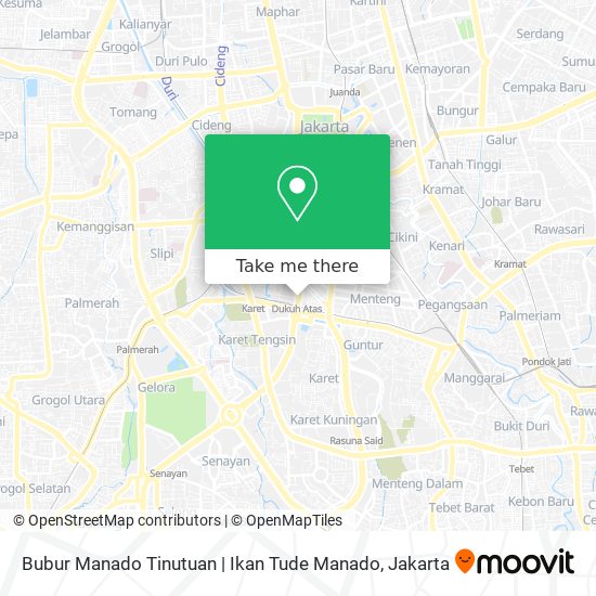 Bubur Manado Tinutuan | Ikan Tude Manado map