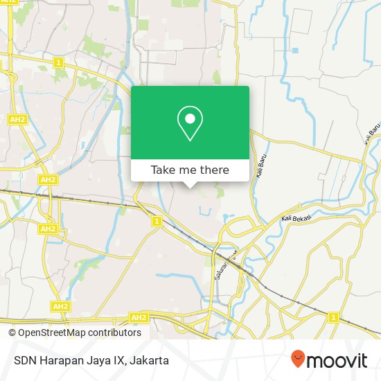 SDN Harapan Jaya IX map