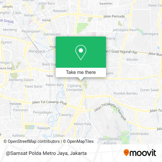 @Samsat Polda Metro Jaya map