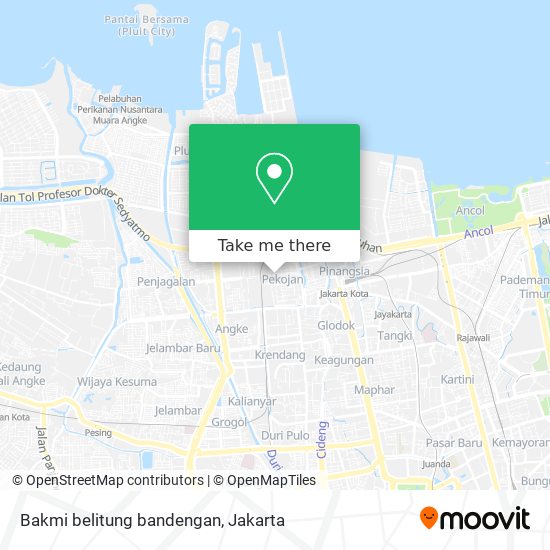 Bakmi belitung bandengan map