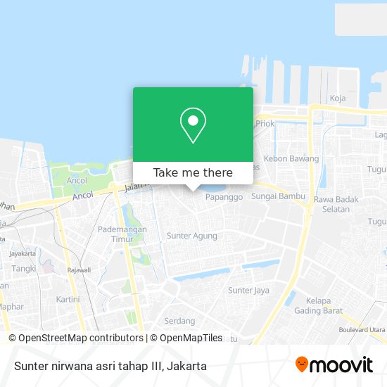Sunter nirwana asri tahap III map