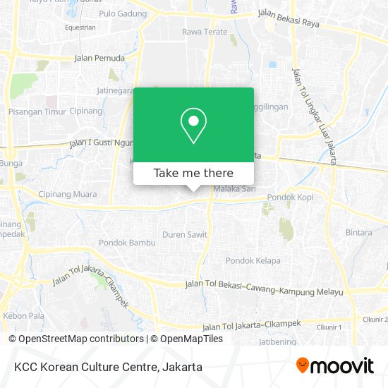 KCC Korean Culture Centre map